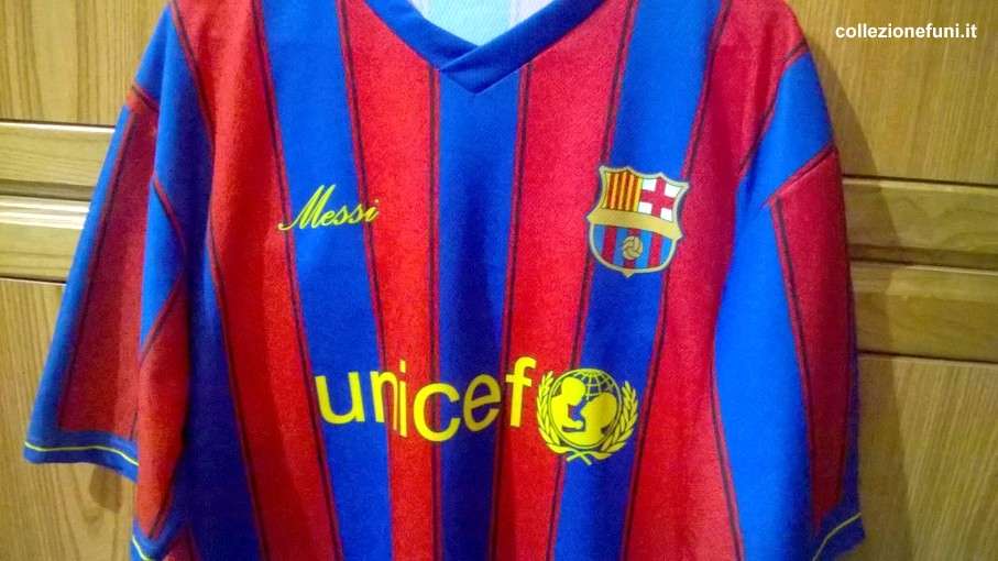 Calcio maglia Messi Barcellona